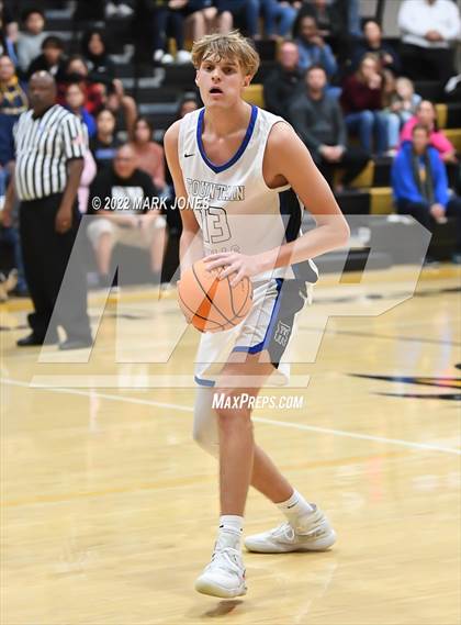 Thumbnail 3 in Fountain Hills vs. Highland Prep (Coyotes Basketball Invitational) Championship photogallery.