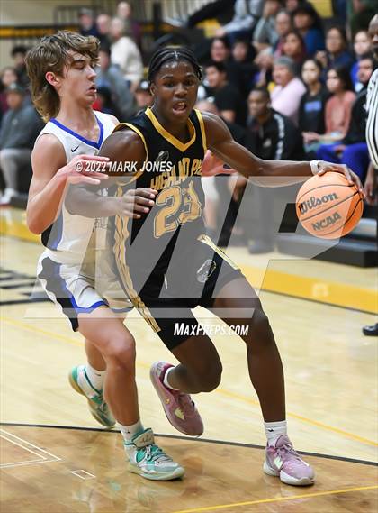 Thumbnail 3 in Fountain Hills vs. Highland Prep (Coyotes Basketball Invitational) Championship photogallery.