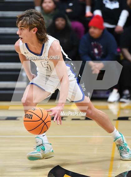 Thumbnail 3 in Fountain Hills vs. Highland Prep (Coyotes Basketball Invitational) Championship photogallery.