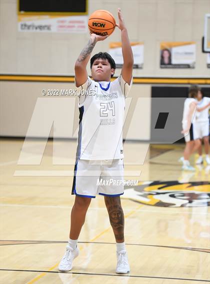 Thumbnail 3 in Fountain Hills vs. Highland Prep (Coyotes Basketball Invitational) Championship photogallery.