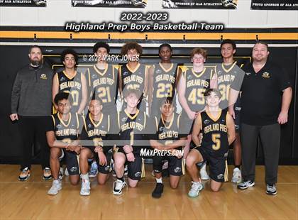 Thumbnail 2 in Fountain Hills vs. Highland Prep (Coyotes Basketball Invitational) Championship photogallery.