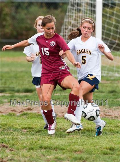Thumbnail 3 in Monument Mountain vs. Mount Everett (Kick It For Kidneys Tournament) photogallery.