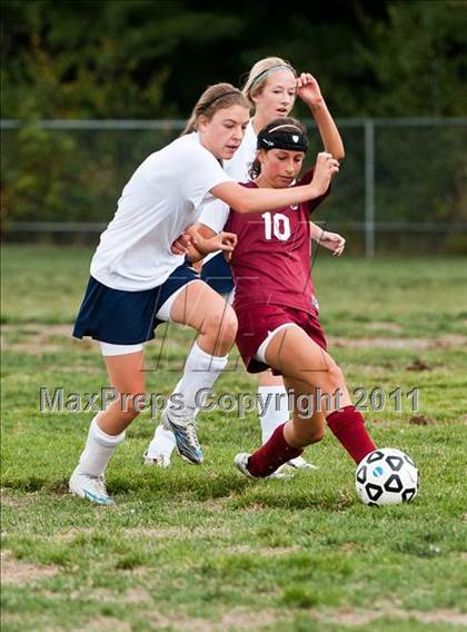 Thumbnail 1 in Monument Mountain vs. Mount Everett (Kick It For Kidneys Tournament) photogallery.