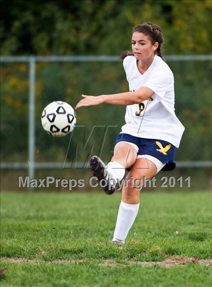Thumbnail 3 in Monument Mountain vs. Mount Everett (Kick It For Kidneys Tournament) photogallery.