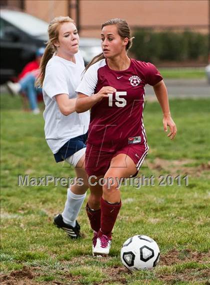 Thumbnail 3 in Monument Mountain vs. Mount Everett (Kick It For Kidneys Tournament) photogallery.
