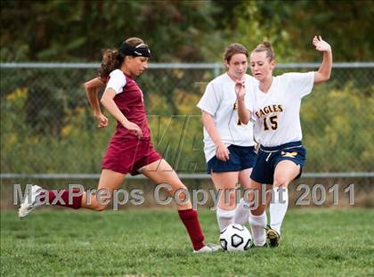 Thumbnail 3 in Monument Mountain vs. Mount Everett (Kick It For Kidneys Tournament) photogallery.