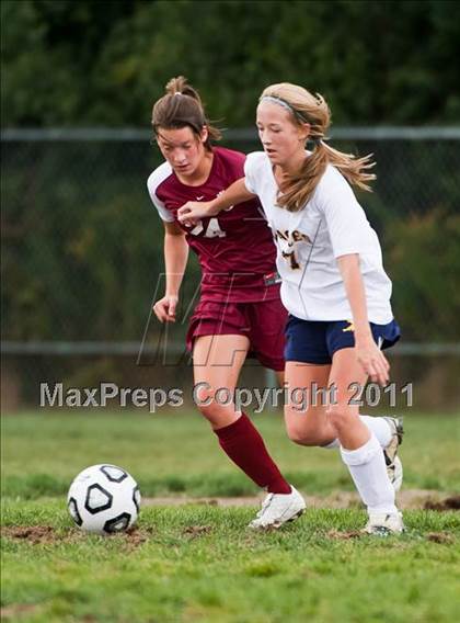 Thumbnail 3 in Monument Mountain vs. Mount Everett (Kick It For Kidneys Tournament) photogallery.
