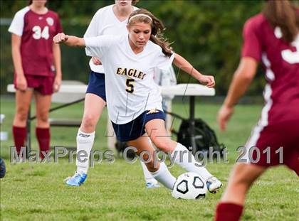 Thumbnail 3 in Monument Mountain vs. Mount Everett (Kick It For Kidneys Tournament) photogallery.
