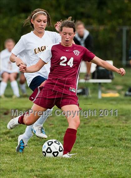 Thumbnail 2 in Monument Mountain vs. Mount Everett (Kick It For Kidneys Tournament) photogallery.