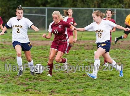Thumbnail 3 in Monument Mountain vs. Mount Everett (Kick It For Kidneys Tournament) photogallery.