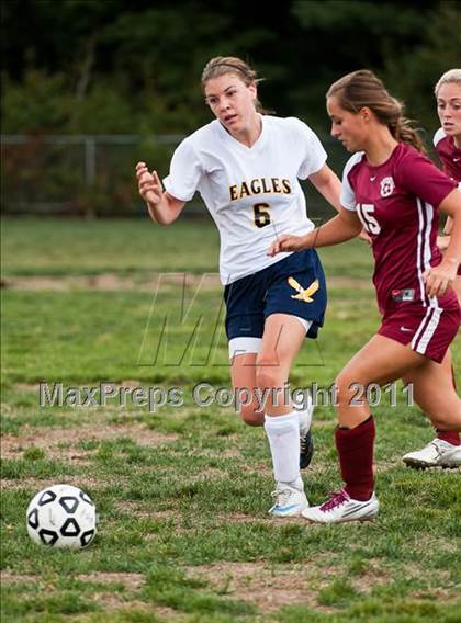 Thumbnail 3 in Monument Mountain vs. Mount Everett (Kick It For Kidneys Tournament) photogallery.
