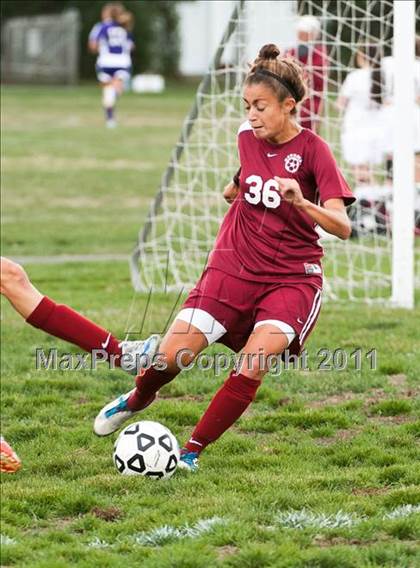 Thumbnail 2 in Monument Mountain vs. Mount Everett (Kick It For Kidneys Tournament) photogallery.