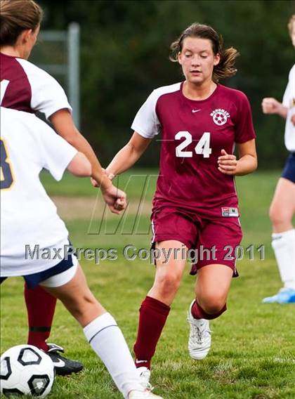 Thumbnail 1 in Monument Mountain vs. Mount Everett (Kick It For Kidneys Tournament) photogallery.