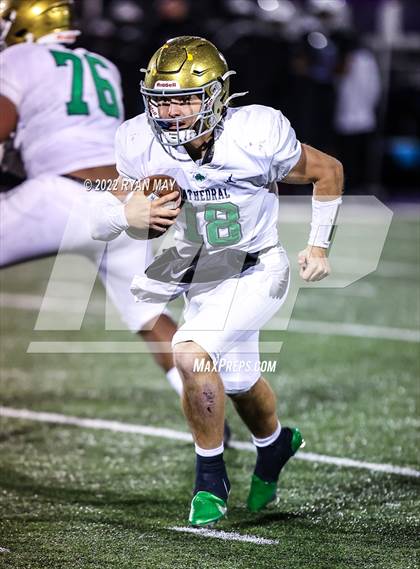 Thumbnail 2 in Cathedral @ Brownsburg (IHSAA 6A Regionals) photogallery.