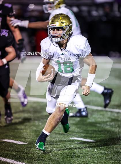 Thumbnail 3 in Cathedral @ Brownsburg (IHSAA 6A Regionals) photogallery.