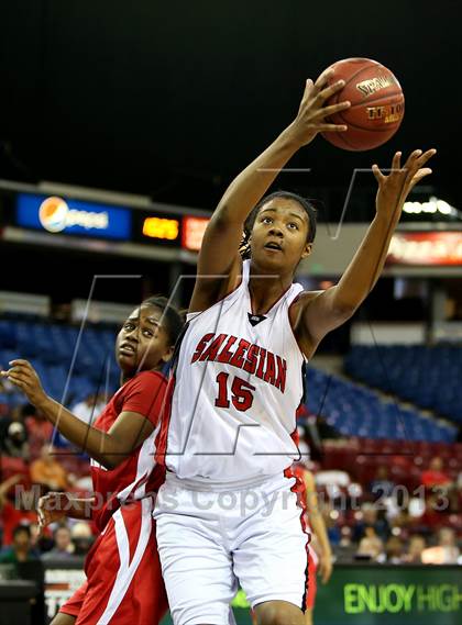 Thumbnail 2 in Salesian vs. Serra (CIF State D4 Final) photogallery.