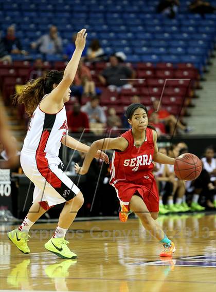 Thumbnail 1 in Salesian vs. Serra (CIF State D4 Final) photogallery.