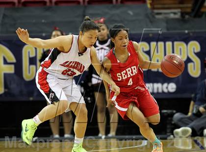Thumbnail 2 in Salesian vs. Serra (CIF State D4 Final) photogallery.