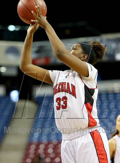 Thumbnail 1 in Salesian vs. Serra (CIF State D4 Final) photogallery.
