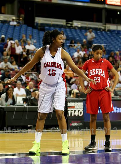 Thumbnail 1 in Salesian vs. Serra (CIF State D4 Final) photogallery.