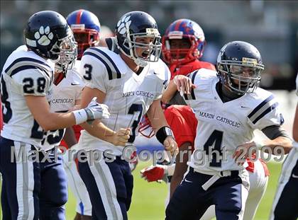 Thumbnail 1 in Marin Catholic vs. Serra (CIF State D3 Final) photogallery.