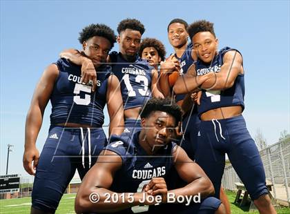 Thumbnail 2 in Clay-Chalkville (2015 Preseason Top 25 Photo Shoot)  photogallery.
