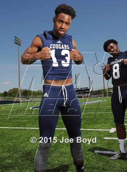 Thumbnail 1 in Clay-Chalkville (2015 Preseason Top 25 Photo Shoot)  photogallery.