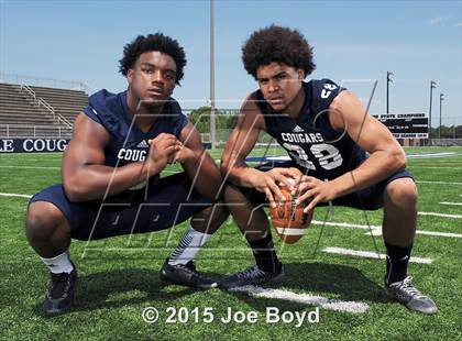 Thumbnail 1 in Clay-Chalkville (2015 Preseason Top 25 Photo Shoot)  photogallery.