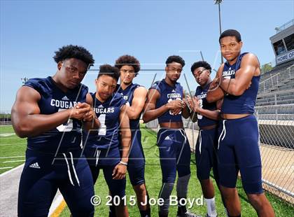 Thumbnail 1 in Clay-Chalkville (2015 Preseason Top 25 Photo Shoot)  photogallery.