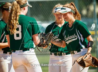 Thumbnail 2 in Lincoln Southwest vs. Norfolk (Lincoln Public Schools Softball Classic) photogallery.