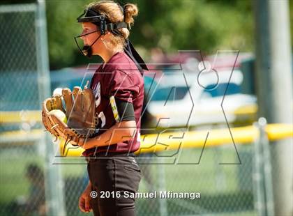Thumbnail 2 in Lincoln Southwest vs. Norfolk (Lincoln Public Schools Softball Classic) photogallery.