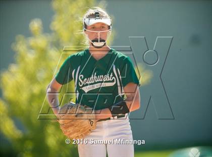Thumbnail 1 in Lincoln Southwest vs. Norfolk (Lincoln Public Schools Softball Classic) photogallery.