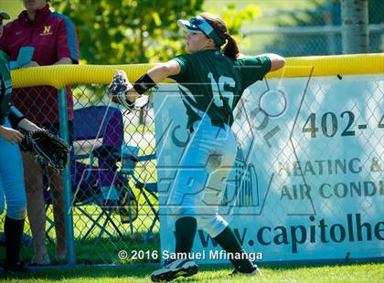 Thumbnail 3 in Lincoln Southwest vs. Norfolk (Lincoln Public Schools Softball Classic) photogallery.