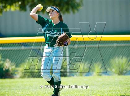 Thumbnail 2 in Lincoln Southwest vs. Norfolk (Lincoln Public Schools Softball Classic) photogallery.