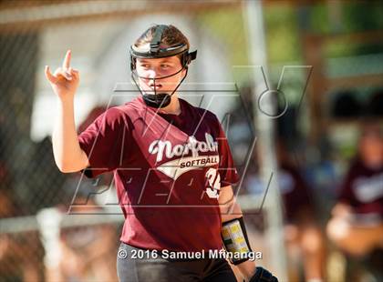 Thumbnail 3 in Lincoln Southwest vs. Norfolk (Lincoln Public Schools Softball Classic) photogallery.