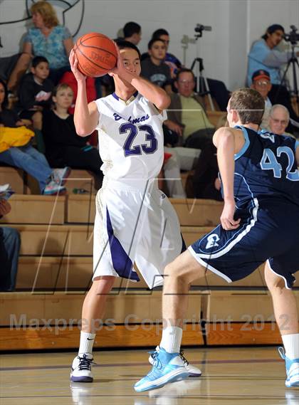 Thumbnail 2 in Crescenta Valley vs. Diamond Bar (MaxPreps Holiday Classic) photogallery.