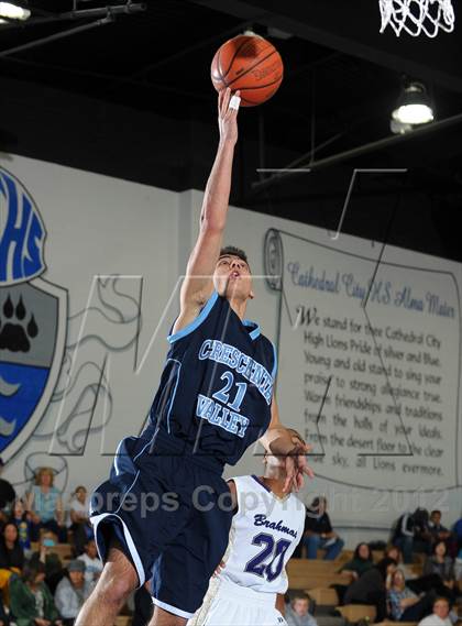 Thumbnail 2 in Crescenta Valley vs. Diamond Bar (MaxPreps Holiday Classic) photogallery.