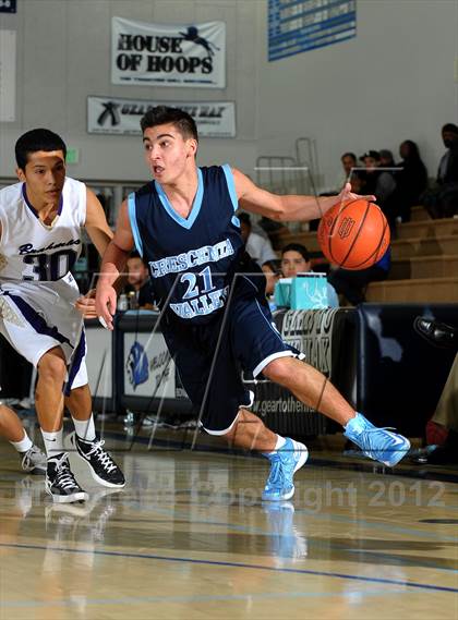 Thumbnail 2 in Crescenta Valley vs. Diamond Bar (MaxPreps Holiday Classic) photogallery.