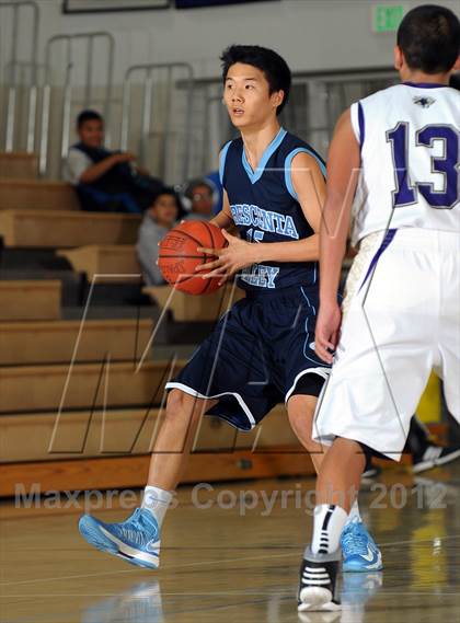 Thumbnail 3 in Crescenta Valley vs. Diamond Bar (MaxPreps Holiday Classic) photogallery.