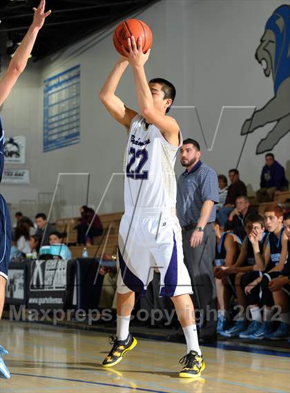 Thumbnail 3 in Crescenta Valley vs. Diamond Bar (MaxPreps Holiday Classic) photogallery.