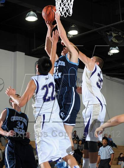 Thumbnail 3 in Crescenta Valley vs. Diamond Bar (MaxPreps Holiday Classic) photogallery.