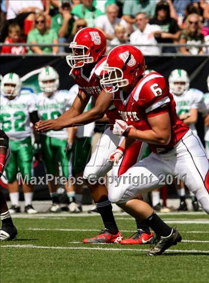 Thumbnail 1 in Dublin Coffman vs. Westerville South (Kirk Herbstreit National Kickoff Classic) photogallery.