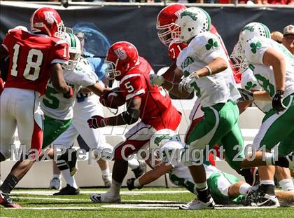 Thumbnail 1 in Dublin Coffman vs. Westerville South (Kirk Herbstreit National Kickoff Classic) photogallery.