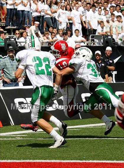 Thumbnail 3 in Dublin Coffman vs. Westerville South (Kirk Herbstreit National Kickoff Classic) photogallery.