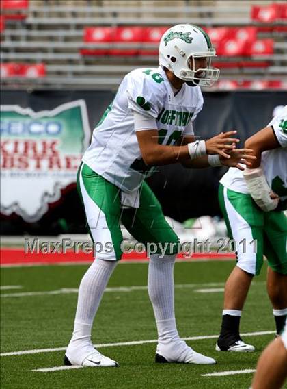 Thumbnail 2 in Dublin Coffman vs. Westerville South (Kirk Herbstreit National Kickoff Classic) photogallery.