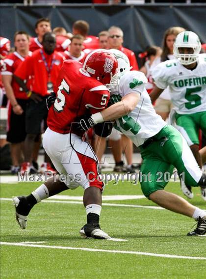 Thumbnail 1 in Dublin Coffman vs. Westerville South (Kirk Herbstreit National Kickoff Classic) photogallery.