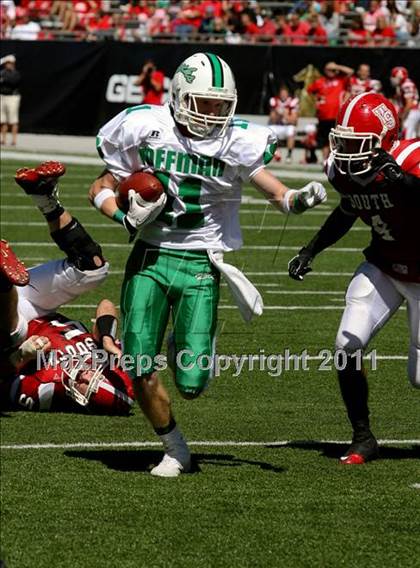 Thumbnail 2 in Dublin Coffman vs. Westerville South (Kirk Herbstreit National Kickoff Classic) photogallery.