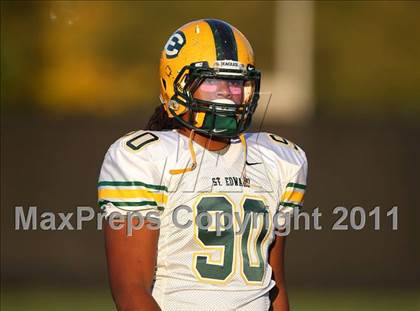 Thumbnail 3 in Don Bosco Prep vs. St. Edward photogallery.