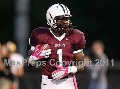 Thumbnail 3 in Don Bosco Prep vs. St. Edward photogallery.