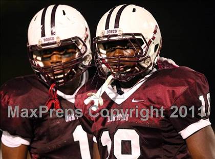 Thumbnail 2 in Don Bosco Prep vs. St. Edward photogallery.